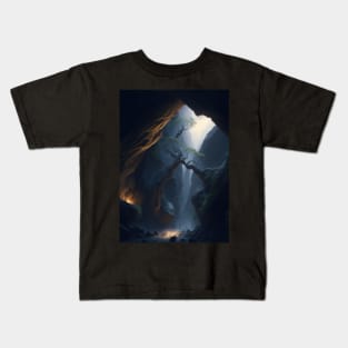 Mystic Luminous Enigma Kids T-Shirt